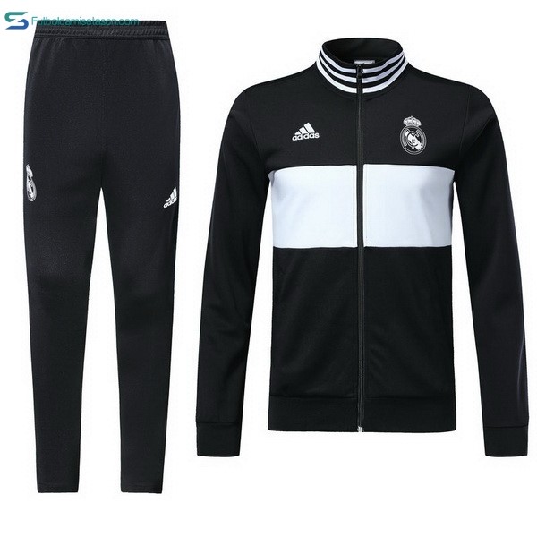 Chandal Real Madrid 2018/19 Negro Blanco